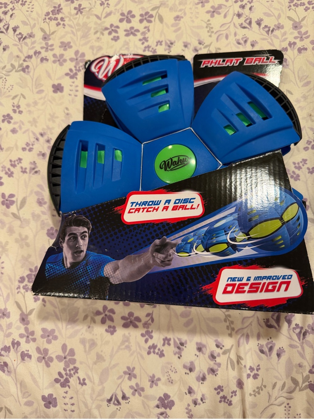 Wahu Blue Flying Disc Catch Ball